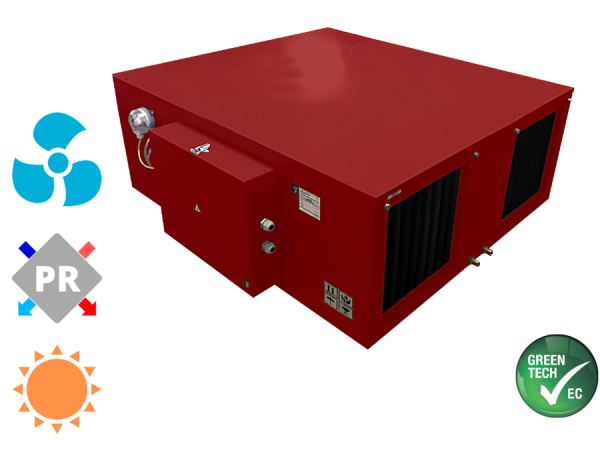 Приточно-вытяжная установка MIRAVENT PR 4500 W (с водяным калорифером)