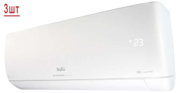 Ballu BA3OI-FM-21HN8/BSUI-FM-09HN8/EU*3 в Санкт-Петербурге с установкой