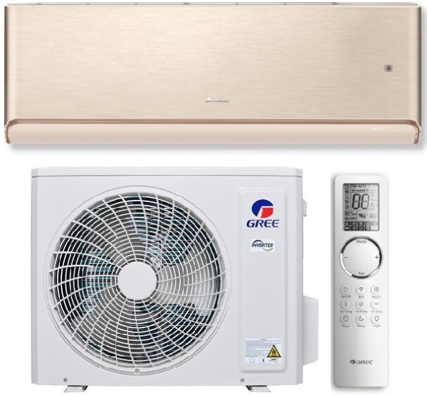 Кондиционер Gree GWH12AVCXD-K6DNA1A AIRY INVERTER R32 GOLD champagne