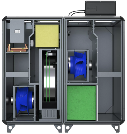 Приточно-вытяжная установка Systemair Topvex TR70-R