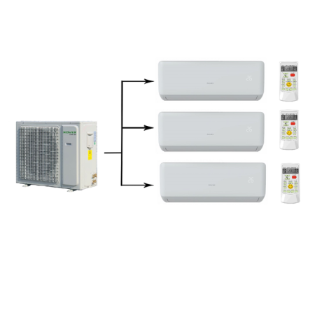 Rovex 3M21UIHA/RS-M07IHA1*3 в Санкт-Петербурге с установкой